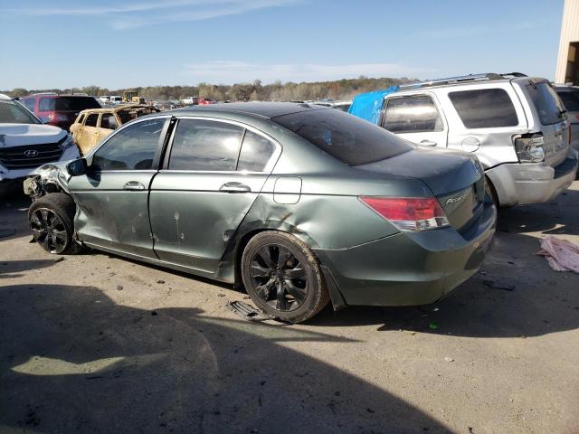 1HGCP26899A043262 - 2009 HONDA ACCORD EXL GREEN photo 2