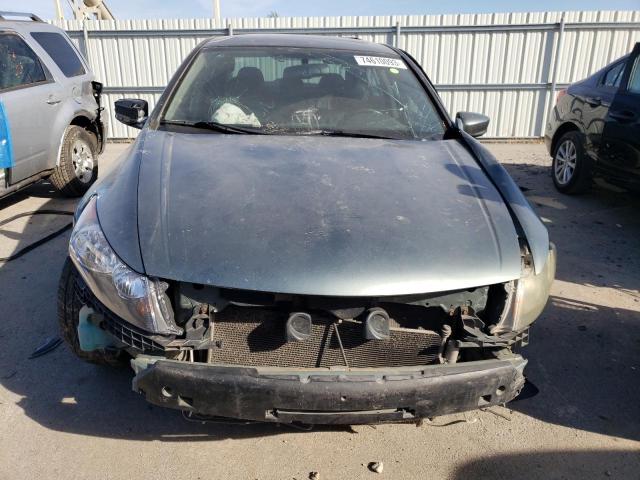 1HGCP26899A043262 - 2009 HONDA ACCORD EXL GREEN photo 5