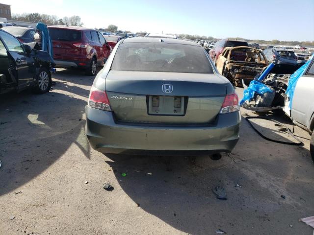 1HGCP26899A043262 - 2009 HONDA ACCORD EXL GREEN photo 6