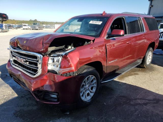 1GKS1GKCXGR250345 - 2016 GMC YUKON XL C1500 SLT RED photo 1