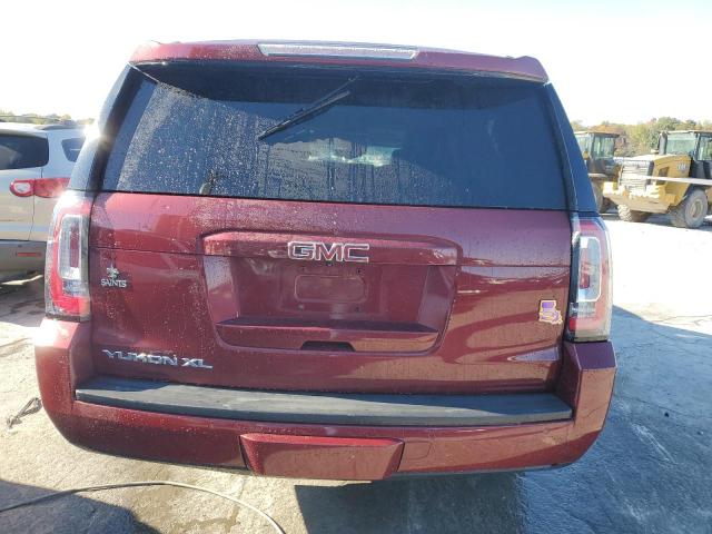 1GKS1GKCXGR250345 - 2016 GMC YUKON XL C1500 SLT RED photo 6