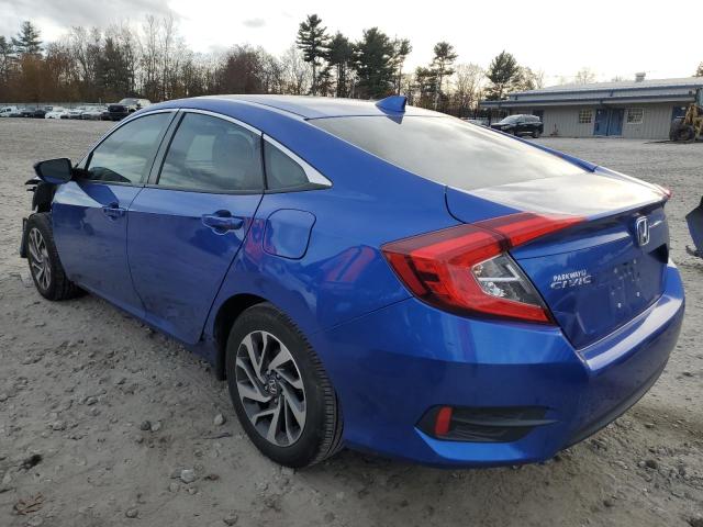 19XFC2F74JE208800 - 2018 HONDA CIVIC EX BLUE photo 2