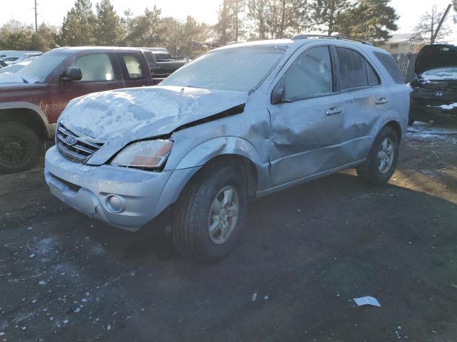 KNDJC735785854669 - 2008 KIA SORENTO EX BLUE photo 1