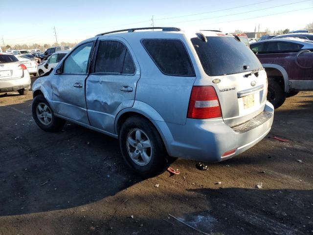 KNDJC735785854669 - 2008 KIA SORENTO EX BLUE photo 2