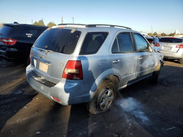 KNDJC735785854669 - 2008 KIA SORENTO EX BLUE photo 3