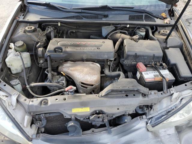 4T1BE32K12U633821 - 2002 TOYOTA CAMRY LE GRAY photo 11