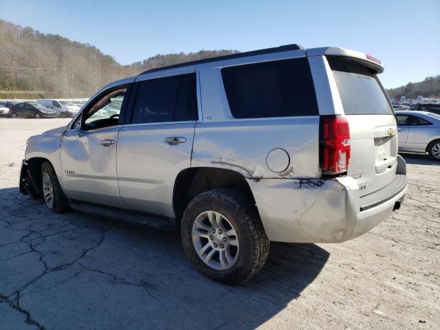 1GNSKBKC9KR161636 - 2019 CHEVROLET TAHOE K1500 LT SILVER photo 2