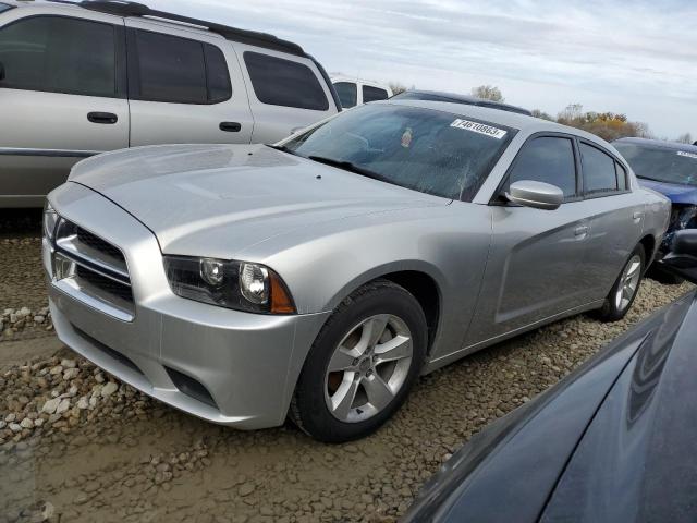 2C3CDXBG3CH134929 - 2012 DODGE CHARGER SE SILVER photo 1