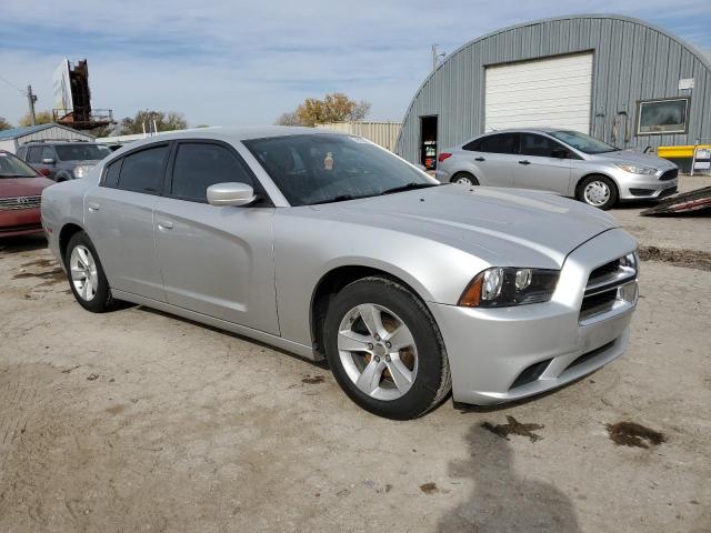 2C3CDXBG3CH134929 - 2012 DODGE CHARGER SE SILVER photo 4