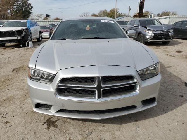 2C3CDXBG3CH134929 - 2012 DODGE CHARGER SE SILVER photo 5