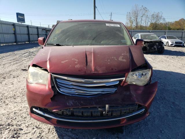 2C4RC1BG1DR748170 - 2013 CHRYSLER TOWN & COU TOURING MAROON photo 5