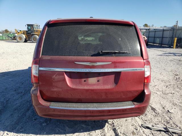 2C4RC1BG1DR748170 - 2013 CHRYSLER TOWN & COU TOURING MAROON photo 6