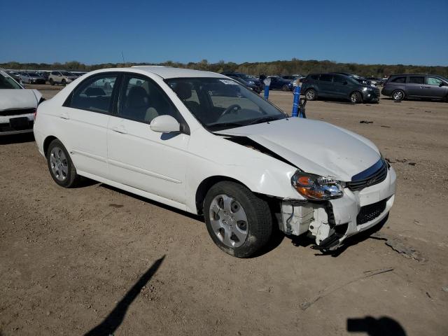 KNAFE221X95667779 - 2009 KIA SPECTRA EX WHITE photo 4