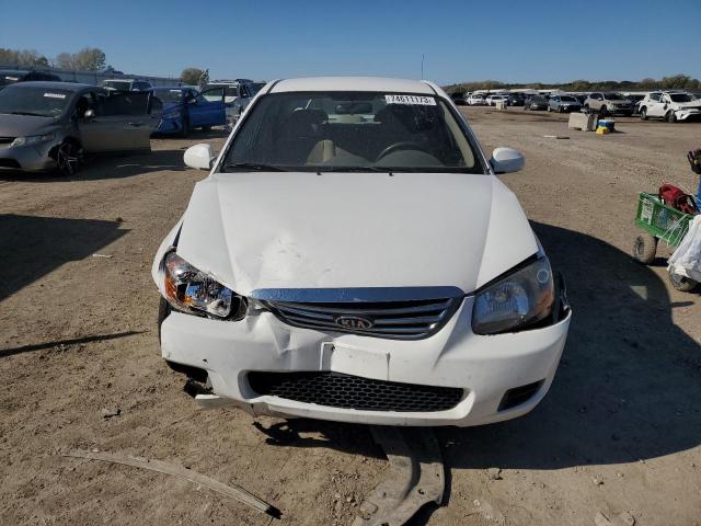 KNAFE221X95667779 - 2009 KIA SPECTRA EX WHITE photo 5