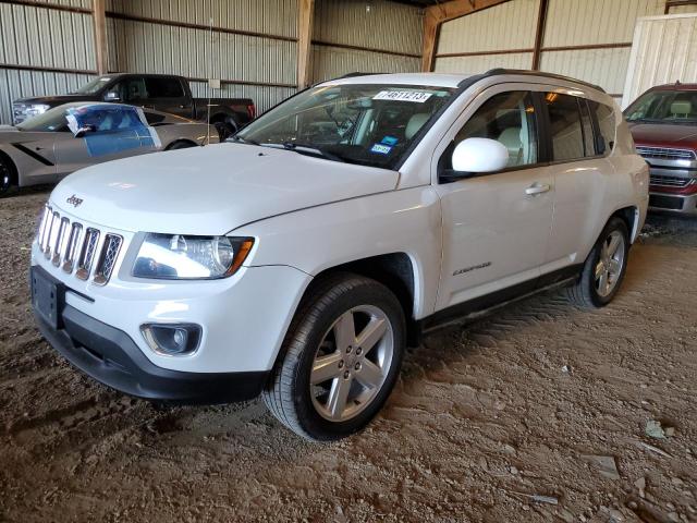 1C4NJCEA7ED818332 - 2014 JEEP COMPASS LATITUDE WHITE photo 1