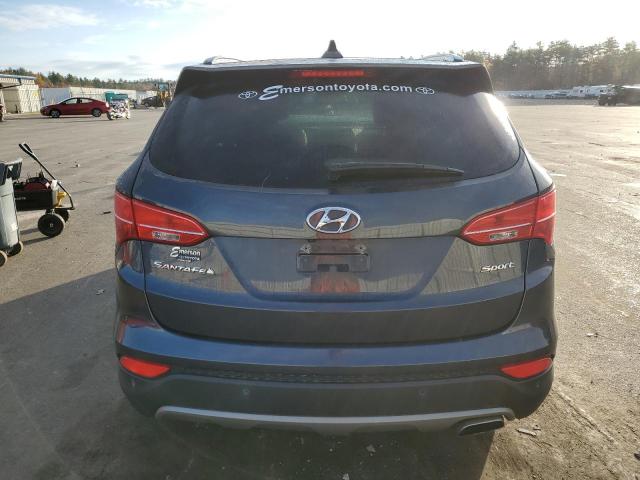 5XYZU3LBXFG255770 - 2015 HYUNDAI SANTA FE S GRAY photo 6