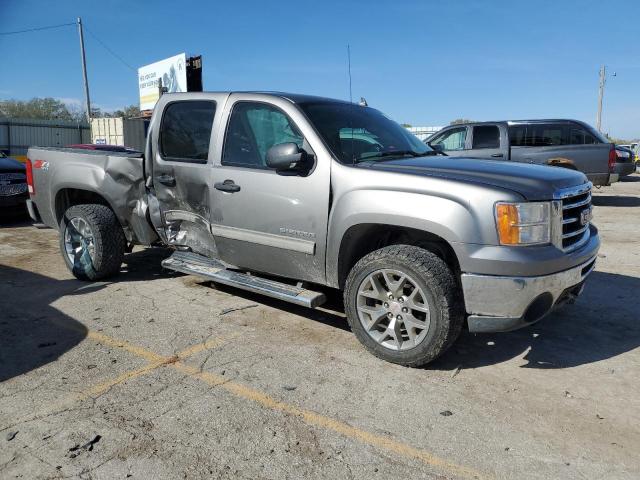 3GTP2VE79CG280190 - 2012 GMC SIERRA K1500 SLE GRAY photo 4