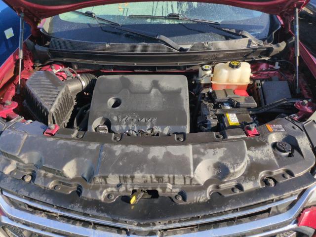 1GNERGKW5LJ211254 - 2020 CHEVROLET TRAVERSE LT RED photo 12