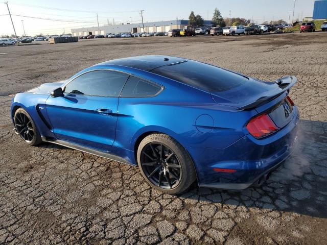 1FA6P8JZ7H5526888 - 2017 FORD MUSTANG SHELBY GT350 BLUE photo 2