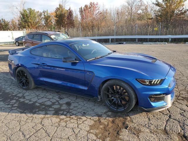 1FA6P8JZ7H5526888 - 2017 FORD MUSTANG SHELBY GT350 BLUE photo 4