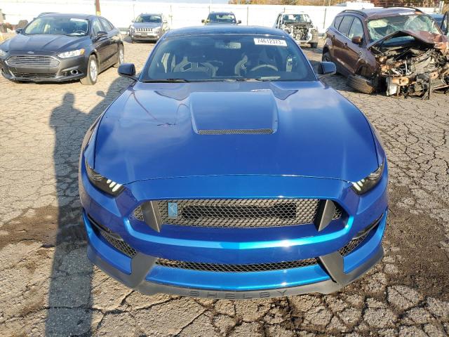 1FA6P8JZ7H5526888 - 2017 FORD MUSTANG SHELBY GT350 BLUE photo 5