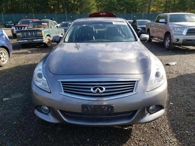 JN1CV6AR8DM764162 - 2013 INFINITI G37 GRAY photo 5