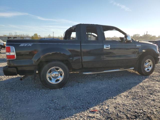 1FTRX12W06FA75118 - 2006 FORD F150 BLACK photo 3