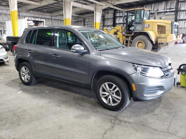 WVGBV7AX4CW088997 - 2012 VOLKSWAGEN TIGUAN S GRAY photo 4