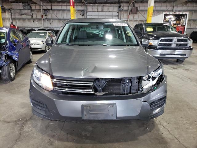 WVGBV7AX4CW088997 - 2012 VOLKSWAGEN TIGUAN S GRAY photo 5