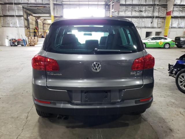 WVGBV7AX4CW088997 - 2012 VOLKSWAGEN TIGUAN S GRAY photo 6