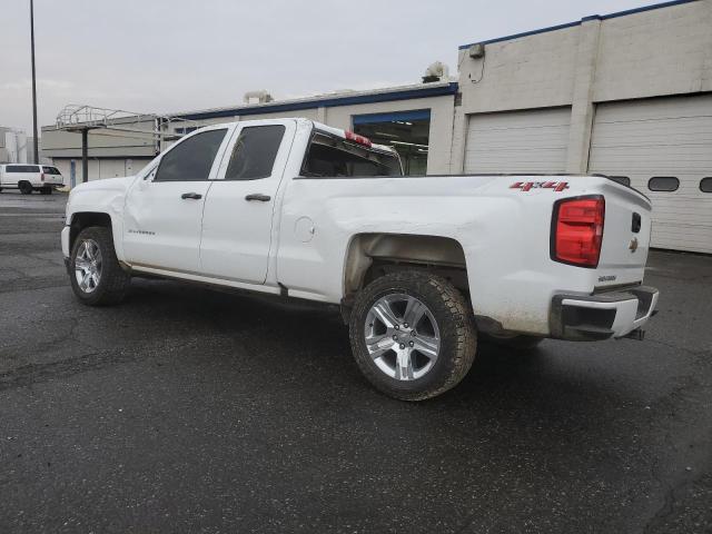 1GCVKPEC6JZ272092 - 2018 CHEVROLET SILVERADO K1500 CUSTOM WHITE photo 2