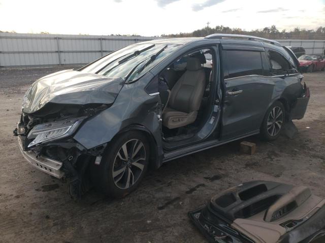 5FNRL6H96KB097567 - 2019 HONDA ODYSSEY ELITE GRAY photo 1