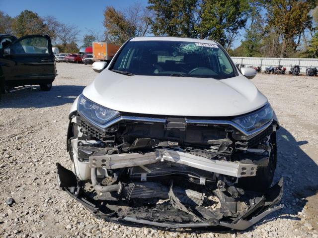 2HKRW2H87MH608098 - 2021 HONDA CR-V EXL WHITE photo 5