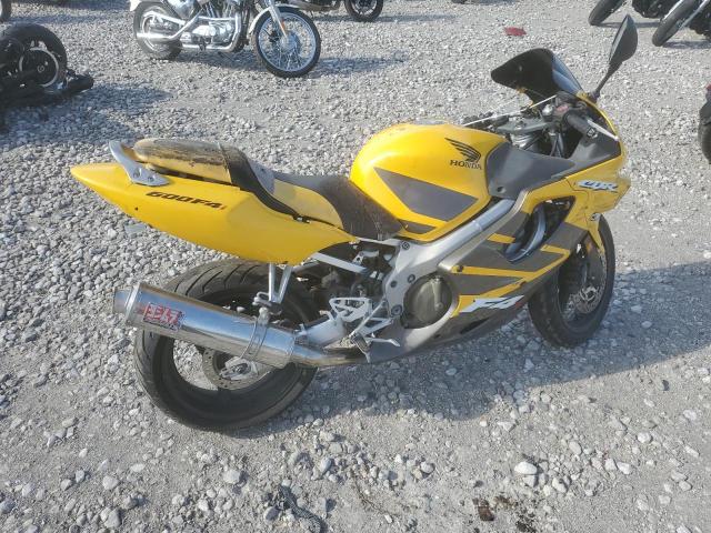 JH2PC35026M703785 - 2006 HONDA CBR600 F4 YELLOW photo 4