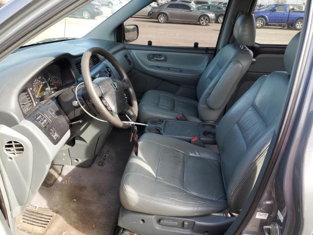 2HKRL18682H552669 - 2002 HONDA ODYSSEY EX GRAY photo 7