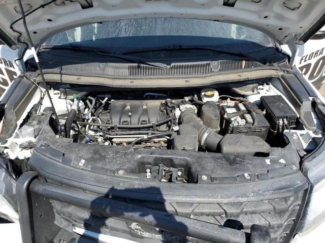 1FM5K8AR1KGA63108 - 2019 FORD EXPLORER POLICE INTERCEPTOR 白色 照片 12