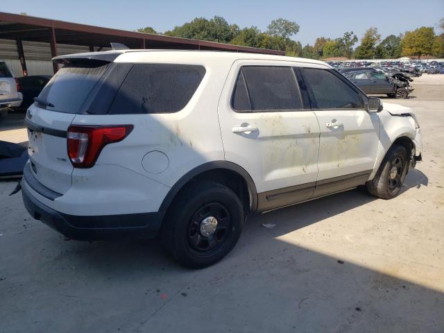 1FM5K8AR1KGA63108 - 2019 FORD EXPLORER POLICE INTERCEPTOR 白色 照片 3