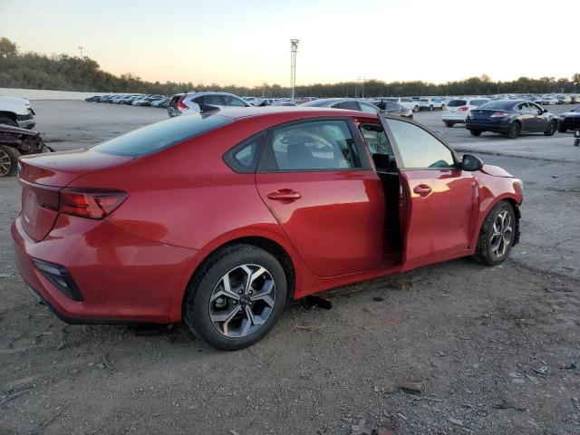 3KPF24AD5ME386764 - 2021 KIA FORTE FE BURGUNDY photo 3