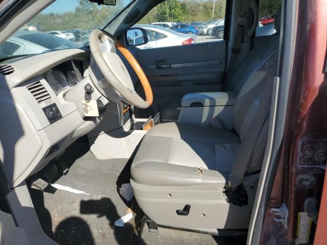 1A8HX58P27F519385 - 2007 CHRYSLER ASPEN LIMITED 勃艮第红 照片 7