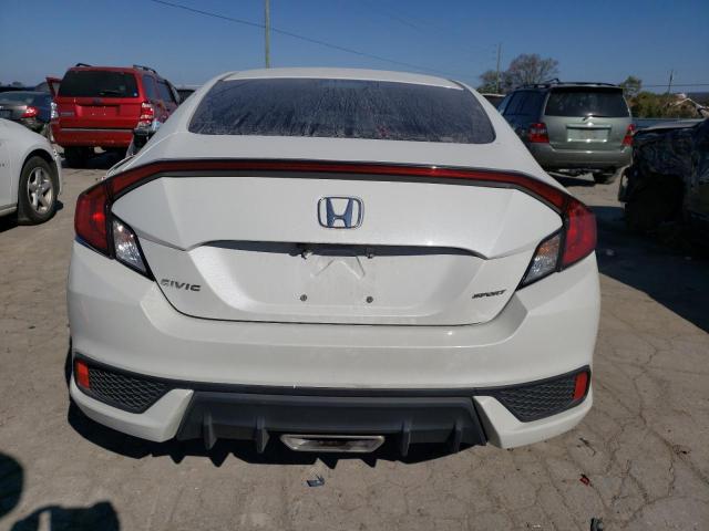 2HGFC4B83KH301521 - 2019 HONDA CIVIC SPORT WHITE photo 6