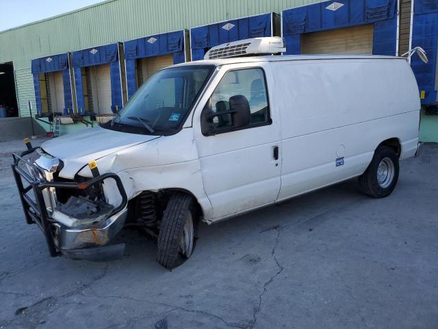 1FTSE3EL7ADA95035 - 2010 FORD ECONOLINE E350 SUPER DUTY VAN WHITE photo 1