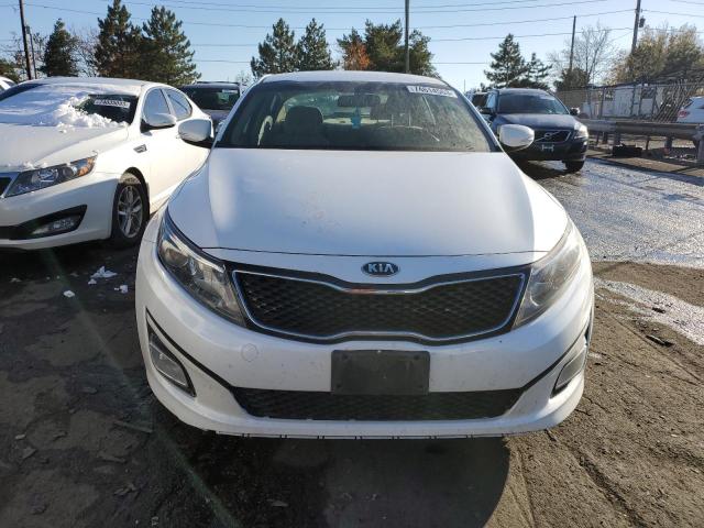 KNAGM4A70E5470526 - 2014 KIA OPTIMA LX WHITE photo 5