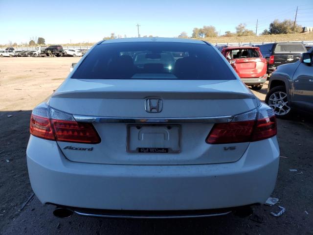 1HGCR3F83DA019242 - 2013 HONDA ACCORD EXL WHITE photo 6