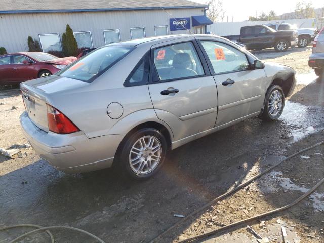 1FAFP34N27W267635 - 2007 FORD FOCUS ZX4 TAN photo 3