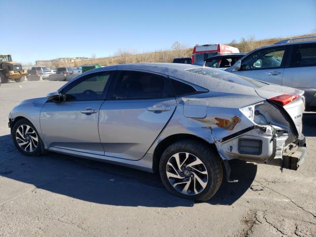 2HGFC2F74JH500775 - 2018 HONDA CIVIC EX SILVER photo 2