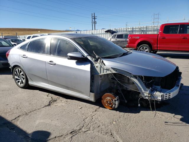 2HGFC2F74JH500775 - 2018 HONDA CIVIC EX SILVER photo 4