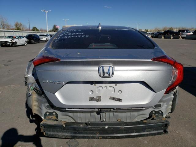 2HGFC2F74JH500775 - 2018 HONDA CIVIC EX SILVER photo 6