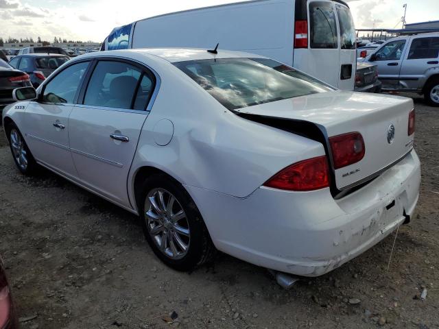 1G4HE57Y26U156017 - 2006 BUICK LUCERNE CXS WHITE photo 2