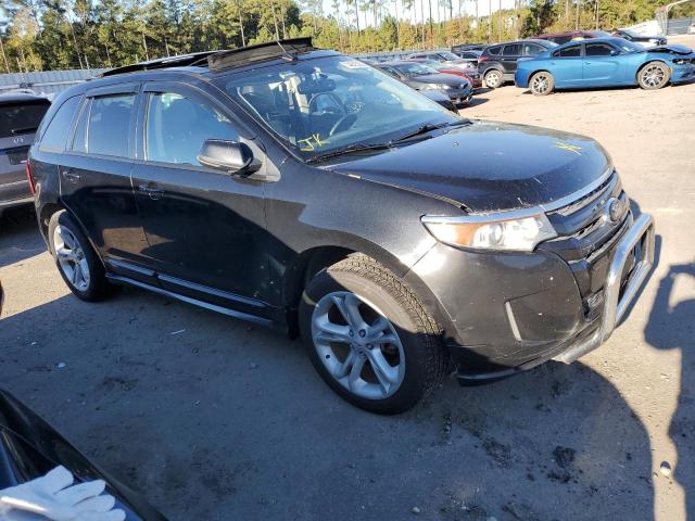 2FMDK4AK6DBA62277 - 2013 FORD EDGE SPORT BLACK photo 4