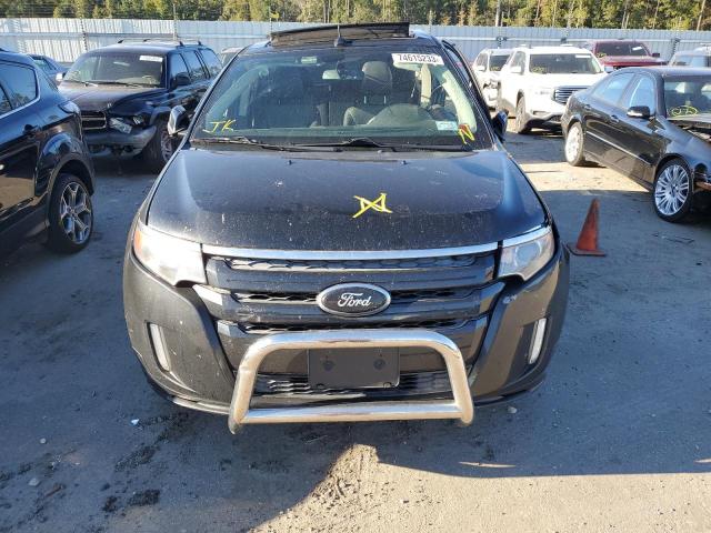 2FMDK4AK6DBA62277 - 2013 FORD EDGE SPORT BLACK photo 5